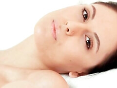 Kont, Slaapkamer, Bruinharig, Mager, Alleen, Strippen, Tiener, Tieten likken