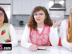 Best friends - best friends book pub meeting share their obscene thoughts that makes them horny