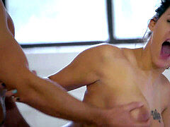 Mamada, Morena, Universidad, Corridas, Masturbación, Pequeña, Flaco