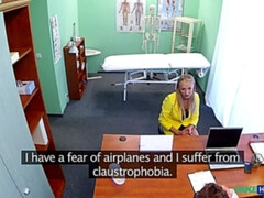 Amateur, Médico, Lesbiana, Enfermera, Oficina, Coño, Uniforme, Voyeur