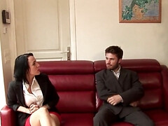 In den arsch, Arsch, Braunhaarige, Europäisch, Französisch, Hd, Milf, Muschi