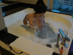 Leie, Braunhaarige, Schmutzig, Freundin, Höschen, Muschi, Abendanzug, Tätowierung