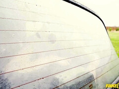 Blonde, Sucer une bite, Voiture, Tromperie, Hard, Chatte, Chevaucher, Rasée