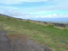 Strand, Blond, Vriendin, Gezichtspunt, Geschoren, Kort haar, Mager, Roken