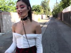 Dark eyed cutie Emily Willis submits to the dominat Bryan