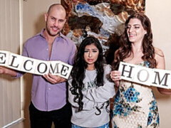 Cul, Gros seins, Brunette brune, Collège université, Fille, En levrette, Fille latino