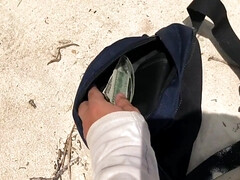 Любители, Пляж, Красивые, Большой член, На публике, Русские