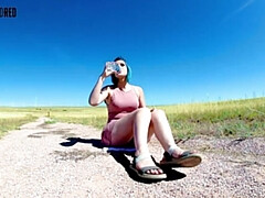 Amateur, Femelle, Fétiche, Poilue, De plein air, Douche, Solo, Toilettes