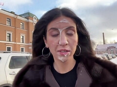 Kinky Stranger Offers Public Cumwalk