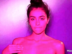 Любители, Большие сиськи, Брюнетки, Пальцем, Мастурбация, Голышом, Тощие, Сиськи