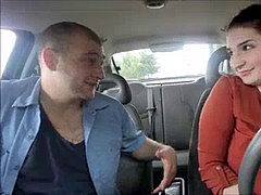 Pijpbeurt, Stel, Sperma shot, Orgasme, Buiten, Openbaar