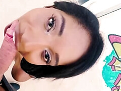 Bruinharig, Hd, Latijnse vrouw, Buiten