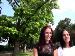 Brunette brune, Hard, Hd, Rousse roux, Plan cul à trois, Nénés