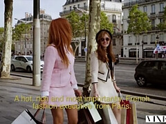 Slender Red Fox and Friend Jia FFM Threesome