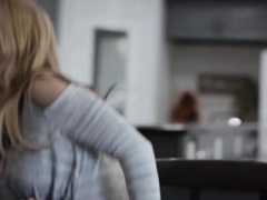 Blonde, Doigter, Hd, Lesbienne, Jarretelles