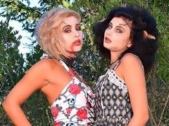 Cul, En levrette, Doigter, Masturbation, De plein air, Chatte, Dénudage, Adolescente