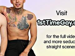 Hairy stud analpounded by masseur