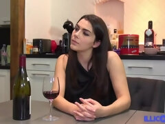 Sexy Italian Valentina Nappi sees French cocks scrolling