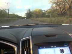 Amateur, Plage, Petite amie, De plein air, Petite femme, Pov, Chatte, Nénés