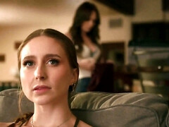 Aged friends lilly bell & Laney Grey give in to their sexual stress