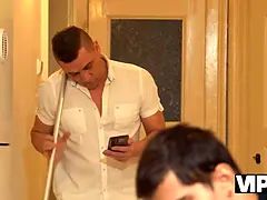 Betrug, Tschechisch, Arzt, Prüfung, Ehemann, Schreiend, Uniform, Ehefrau