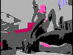 Blondine, Braunhaarige, Weibliche domination, Fetisch, Fußfetisch, Nylon, Strümpfe, Jungendliche (18+)