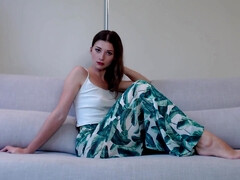 Leie, Braunhaarige, Selbstgemacht, Masturbation, Solo, Jungendliche (18+)