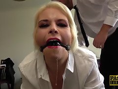 Sadomasochismus, Grosser schwanz, Britisch, Spermaladung, Erniedrigung, Reif, Rau, Hintern versohlen