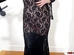 Redhead kinky GILF hot solo