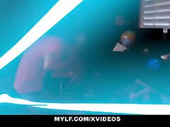 (Mercedes Carrera) prizes the teenie neighbor with a blowjob - mylf