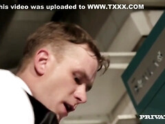 Cul, Blonde, Sucer une bite, Tir de sperme, Mignonne, Gorge profonde, Branlette thaïlandaise, Chatte