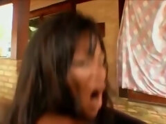 Анальный секс, Жопа, Большая жопа, Сперма на лице, Секс без цензуры, Межрасовый секс, Масло, Сиськи