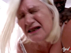 AGEDLOVE Buxom Mature Lady Got Pounded Deep
