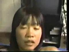 Leie, Asiatisch, Japanische massage, Lecken, Titten, Ehefrau