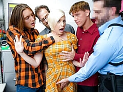 Grote kont, Grote lul, Grote mammen, Blond, Pijpbeurt, Hondjeshouding, Groepseks, Moeder die ik wil neuken