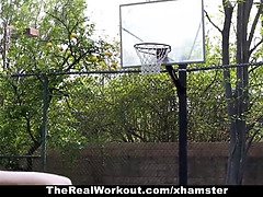 Grote kont, Grote mammen, Zwart, Lul, Zwart, Spel, Naakt, Mager