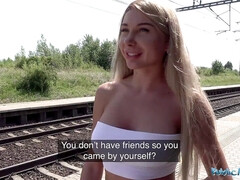 Culo, Rubia, Mamada, Madres para coger, Mamá, Al aire libre, Pov, Madrastra