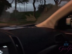 Amateur, Plage, Robe, Nue, De plein air, Pov, Nénés, Mouillée