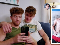 Grosse bite, Sucer une bite, Gorge profonde, Queue, En levrette, Homosexuelle, Hd, Rousse roux