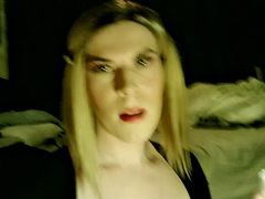 Anal, Belleza, Verga grande, Fetichismo travestista, Consolador, Europeo, Lencería, Solo