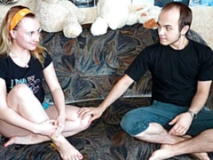 Rubia, Mamada, Estilo perrito, Fetiche, Ruso, Afeitado, Adolescente, Tetas