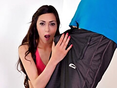 Жопа, Большой член, Брюнетки, Ласковые ручки, Лизание, Мастурбация, Натуральные сиськи, Тощие