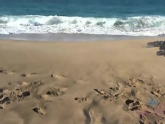 Leie, Strand, Bikini, Blasen, Handjob, Höschen, Pov, Schlafend