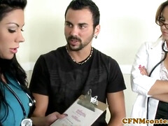 Cfnm, Médico, Corridas faciales, Dominacion femenina, Hd, Pajearse, Coño, Trio