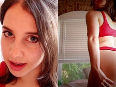 18 jaar, Kont, Schattig, Erotisch, Masturbatie, Alleen, Tiener