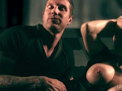 Blondine, Sperma im mund, Spermaladung, Aufs gesicht abspritzen