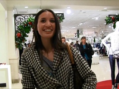 Acercamiento, Vestido, Extremo, Abierta, Tacones, Orgasmo, Público, Solo