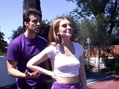 18 ans, Nana, Blonde, Fille, Embrassement, Orgie, Rousse roux, Tatouage