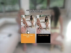 Arsch, Blondine, Blasen, Frau frau mann, Fussjob, Pov, Reiten, Rasiert