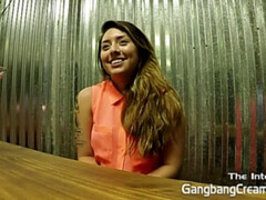 Courtney Loxx from Gloryhole Secrets talks about having her first Gangbang